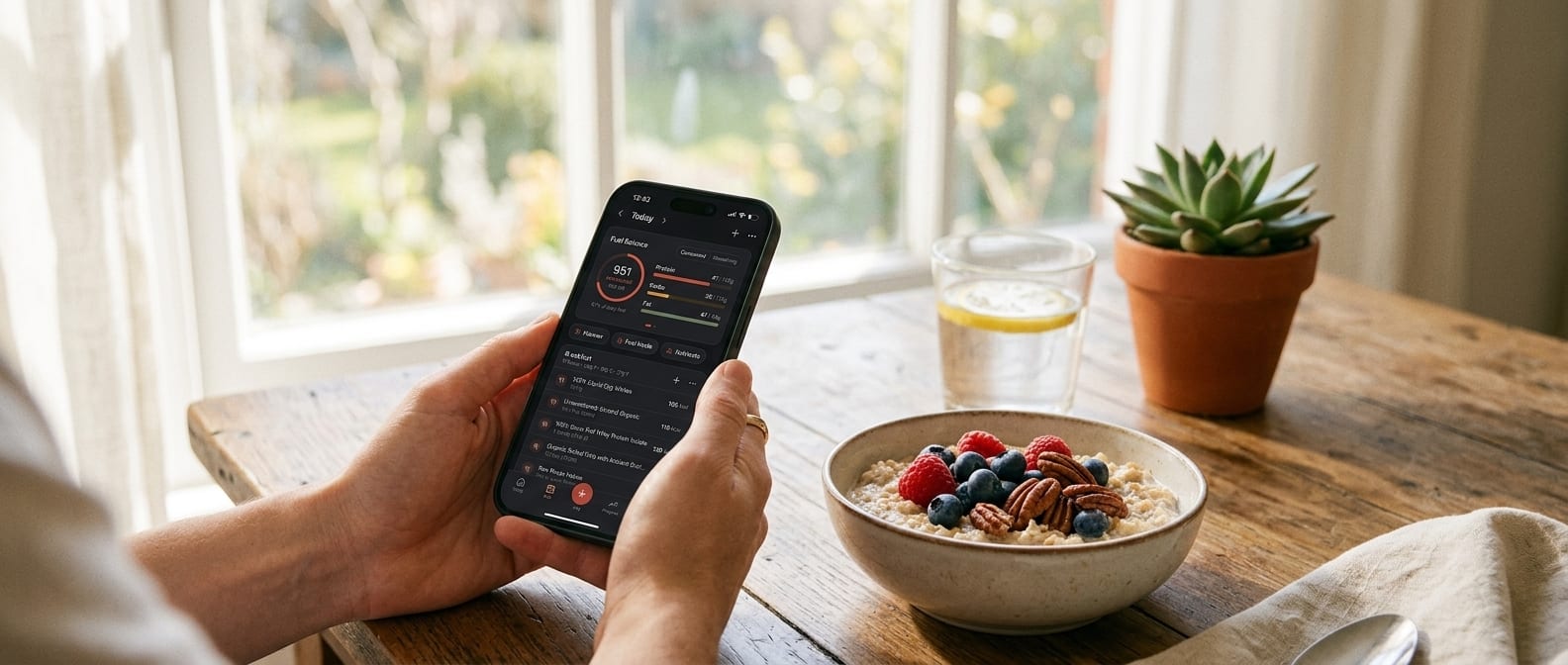Checking the Ardenti Fuel Balance screen over a calm morning breakfast